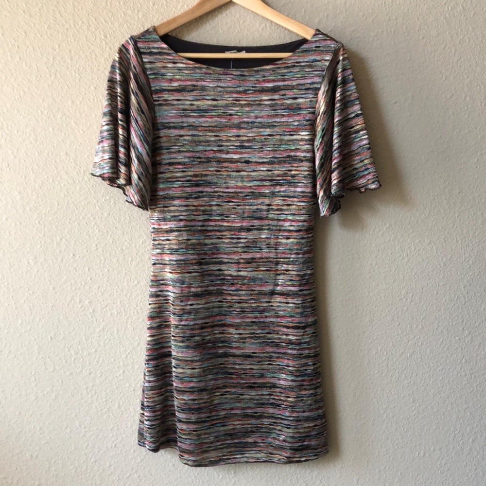 NWT Urban Outfitters Multicolor Striped Dress Size M